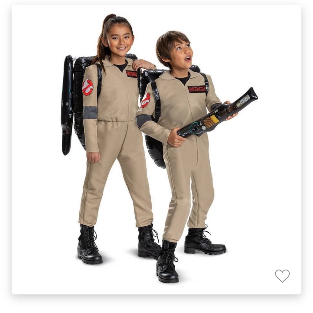 Ghostbuster Costume size L 10-12